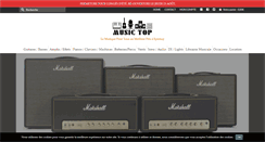 Desktop Screenshot of musictop.fr